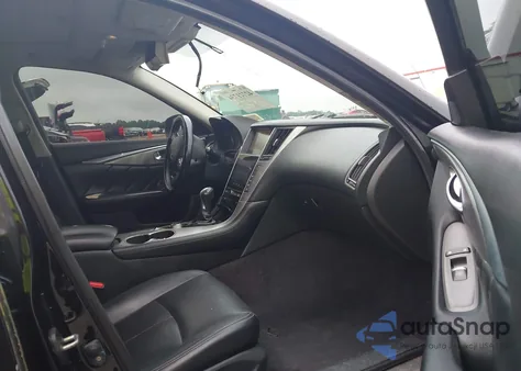 2014 Infiniti Q50 Premium from USA, damaged, VIN JN1BV7AP4EM677098